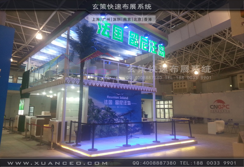 展臺(tái)現(xiàn)場搭建照片