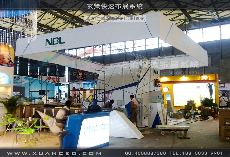 NBL紐貝樂育嬰展-育嬰展展臺(tái)搭展-上海玄策展覽工廠03